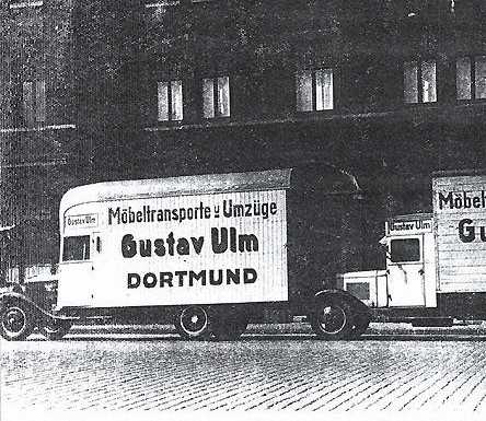 1937 Geschichte Gustav Ulm Dortmund Deutsches Reich Umzugsunternehmen 1937 Geschichte Gustav Ulm Dortmund Deutsches Reich Umzugsunternehmen